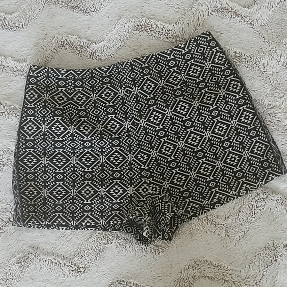 Urban Outfitters High Waist Aztec Shorts
